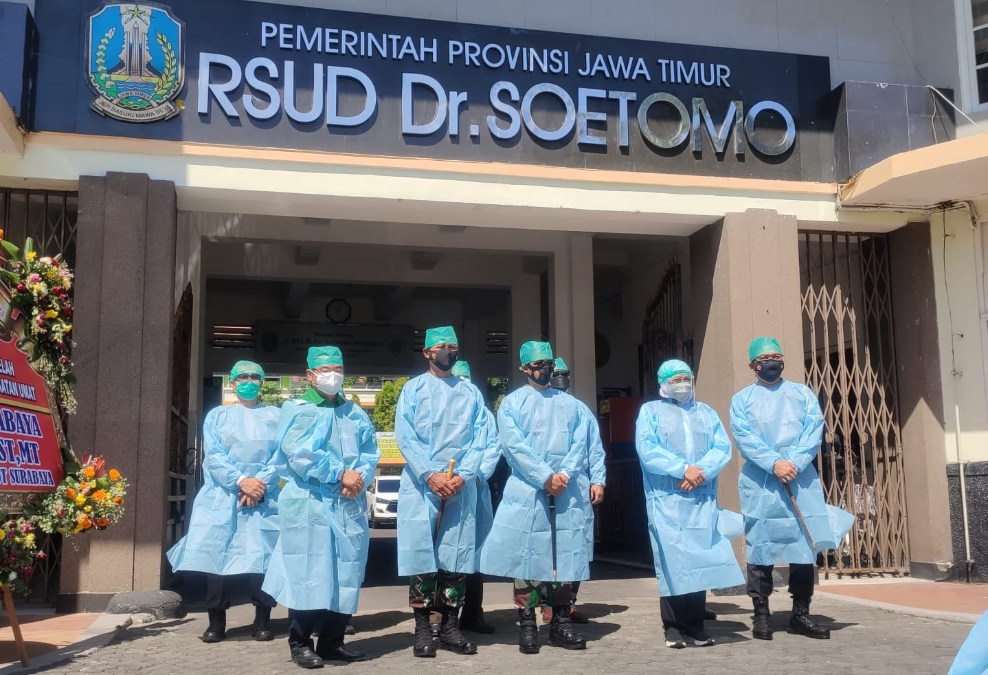 Forkopimda Jatim cek langsung penambahan 200 Bed Ruang ICU dan HCU RSUD Dr Soetomo