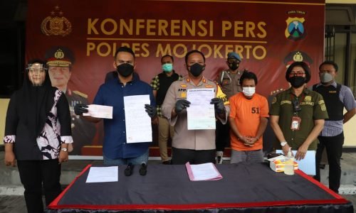 Kapolres Mojokerto Ungkap Kasus Penipuan Umroh-Investasi Bodong Rp 1,5 Milyar