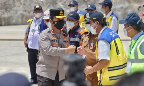 Presiden RI Joko Widodo Meresmikan Bendungan Tugu dan Bendungan Gongseng di Kabupaten Trenggalek