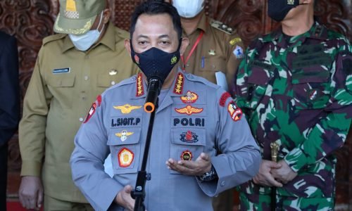 Akselerasi Vaksinasi di Aceh, Kapolri Minta TNI-Polri Sinergi dengan Tokoh Agama dan Adat