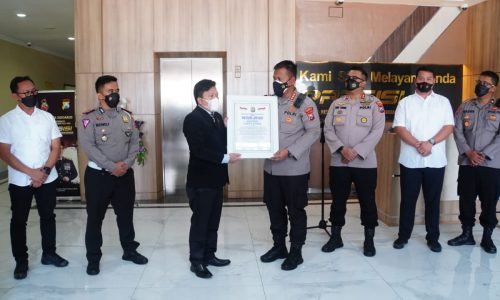 Polresta Sidoarjo Raih Presisi Award dari Lemkapi