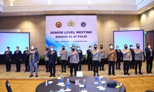 Hadiri Senior Level Meeting, Kapolri Tekankan Densus 88 Kembangkan Kemampuan Hadapi Tantangan