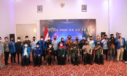 Forkopimda Jatim Hadiri Peringatan Harlah PMII ke 62 Se-Jawa Timur
