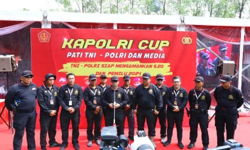 Kapolri Tekankan Sinergitas TNI, Polri dan Media Sukseskan Event Nasional dan Internasional