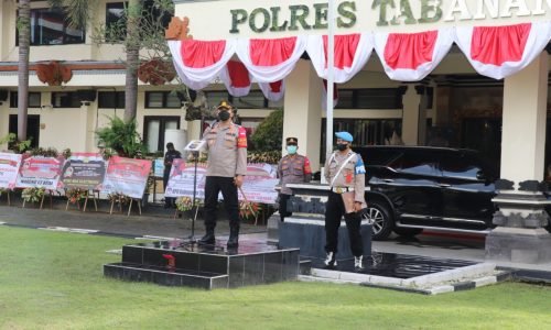 Kapolres Tabanan Perintahkan Anggota Untuk Berikan Himbauan Kewaspadaan Terhadap PMK