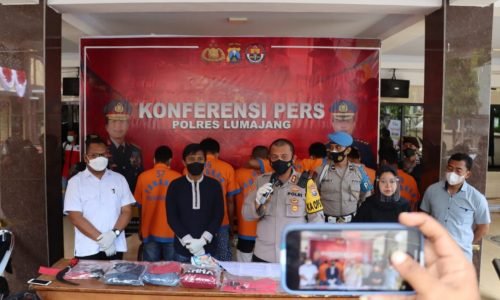 Polres Lumajang Berhasil Menangkap Komplotan Curanmor yang Kerap Meresahkan Masyarakat