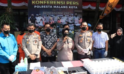 Polresta Malang Berhasil Menggagalkan Peredaran Narkoba, Puluhan Ribu Pil Koplo Diamankan