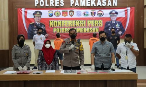 Polres Pamekasan Berhasil Amankan Dua Tersangka Pemerasan