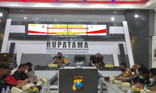 Polres Bojonegoro Bersama BKP Sepakat Jaga Kamtibmas dan Tak Ada Konvoi di Malam 1 Syuro