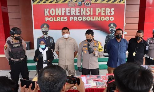 Polres Probolinggo Berhasil Ungkap 12 Kasus Narkoba, 15 Tersangka Diamankan