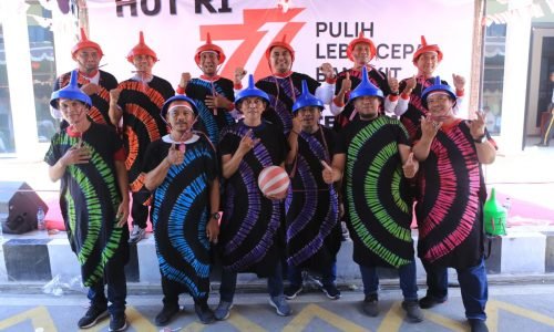 HUT RI Ke-77 Direktorat Intelkam Polda Jatim Gelar Lomba dengan Awak Media