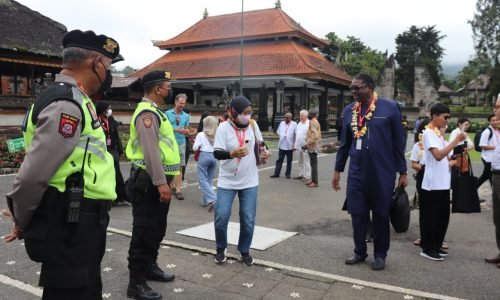 Polres Tabanan Beri Pengamanan Kunjungan Delegasi G20 ke DTW