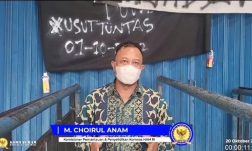 Hanya Masalah Teknis, Ungkap Komnas HAM, Soal CCTV Kanjuruhan