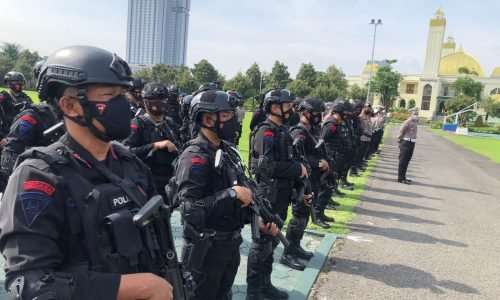 Jelang KTT G20 Polda Jatim Siapkan Ratusan Personel Pengamanan