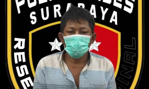 Polrestabes Surabaya Berhasil Tangkap Pencuri Kabel PT KAI, Satu Pelaku Ternyata Residivis