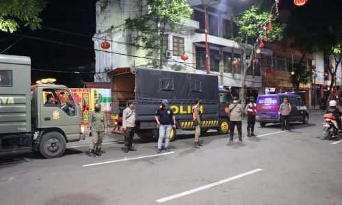 Antisipasi Gangguan Kamtibmas Polres Tanjung Perak Gelar Patroli Skala Besar