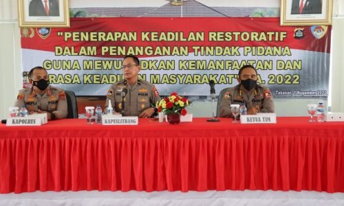 Lakukan Penelitian dan Supervisi, Tim Puslitbang Polri Kunjungi Polres Tabanan