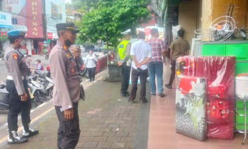 Dukung KTT G20, Polres Tabanan Patroli KYRD di Keramaian