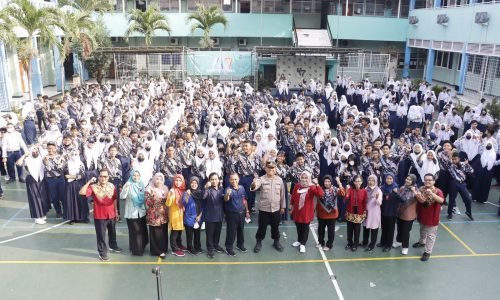 Beri Wawasan Kebangsaan di Sekolah, Polres Tanjung Perak Cegah Tawuran Antar Pelajar