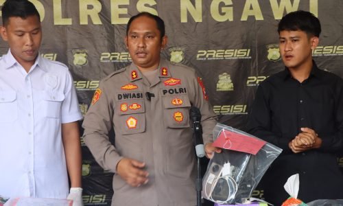 Respon Cepat Polres Ngawi Berhasil Amankan 4 Tersangka Kasus Curas