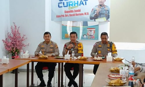 Polda Jambi Kini Miliki “Jumat Curhat ” Bentuk Keterbukaan Polri Terhadap Kritikan Dari Masyarakat