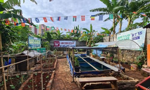 Dukung Kapolri Turunkan Angka Stunting, Ipda Yanuar Ajak Warga Kembangkan Mini Food Estate