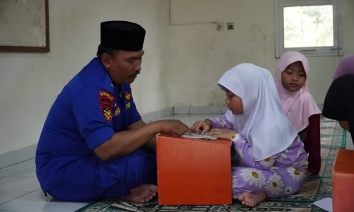 Peduli Pendidikan Agama Islam di Bali, Bripka Jono Dirikan TPQ Secara GRATIS Untuk Anak-Anak Kampiak Nusa Dua