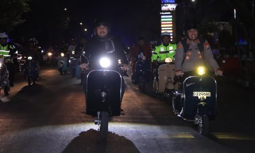 Kapolres Bersama Bupati Ngawi Patroli Sahur Cegah Balap Liar