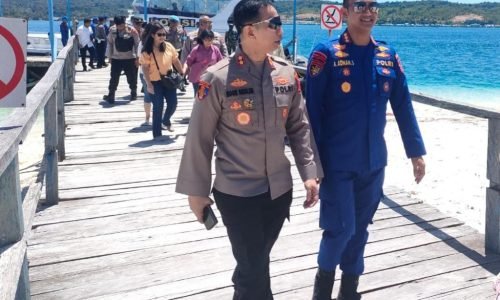 Dirpolairud Polda Sultra Pantau Pelaksanaan Pengamanan Idul Fitri di Pulau Bakori